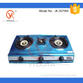 Stainless steel 3 burner table gas stove with regulator(JK-307SM)